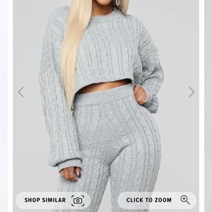 Meet Me Halfway Set (PANTS AND SWEATER)